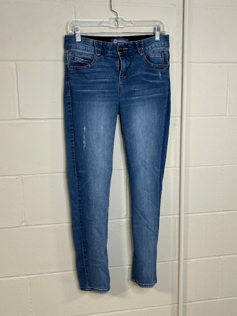 Democracy Jeans Womens 4 Ab Solution Elastic Waist Skinny Fit Stretch Comfort